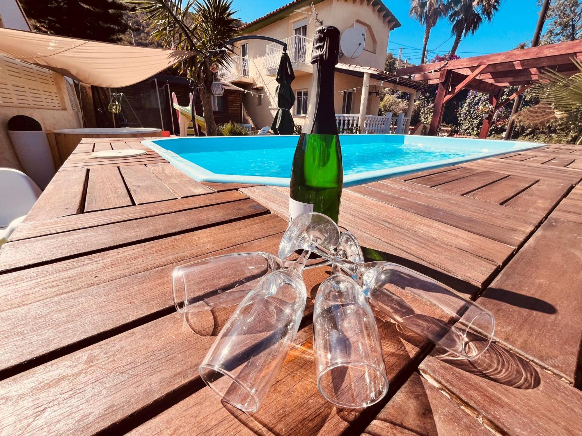 Calpe Chalet Privado Piscina A 5Min De La Playa Y Centro Jacuzzi Barbacoa Wifi Aire المظهر الخارجي الصورة