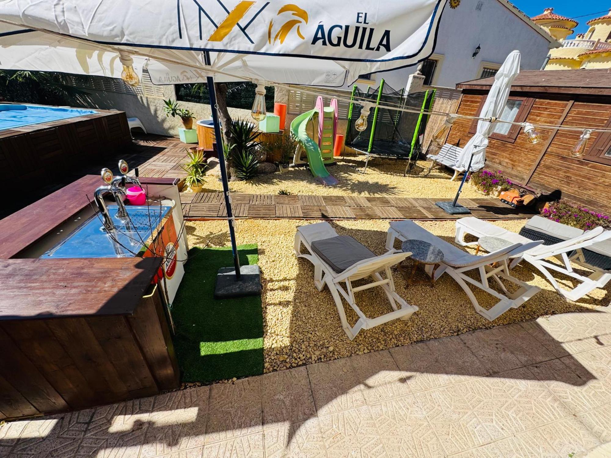 Calpe Chalet Privado Piscina A 5Min De La Playa Y Centro Jacuzzi Barbacoa Wifi Aire المظهر الخارجي الصورة