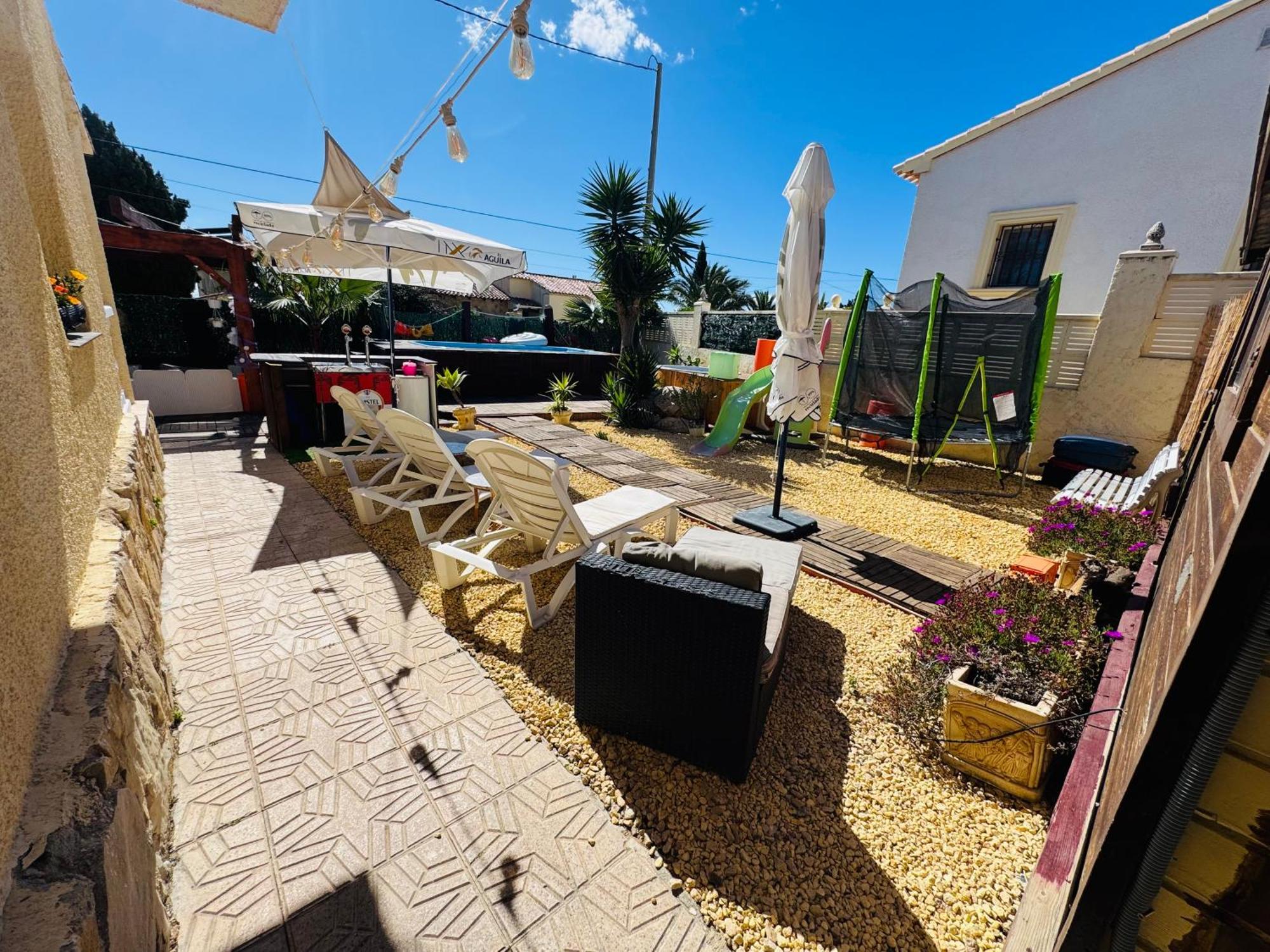 Calpe Chalet Privado Piscina A 5Min De La Playa Y Centro Jacuzzi Barbacoa Wifi Aire المظهر الخارجي الصورة