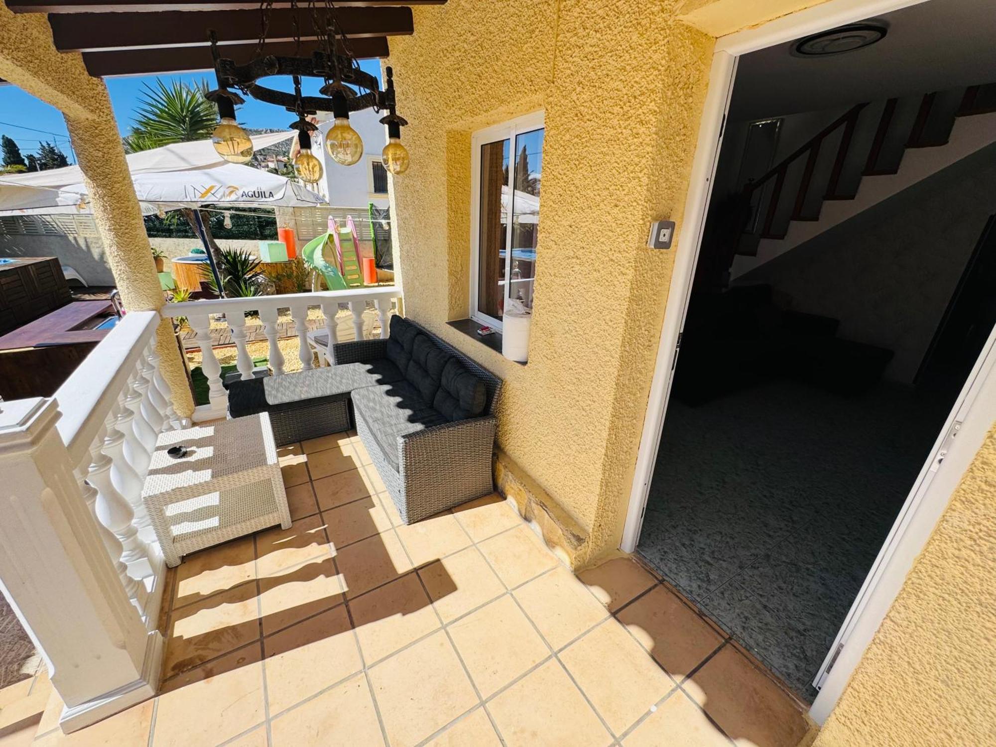 Calpe Chalet Privado Piscina A 5Min De La Playa Y Centro Jacuzzi Barbacoa Wifi Aire المظهر الخارجي الصورة